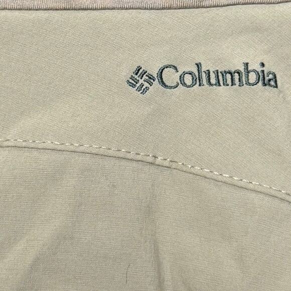 Columbia Anytime Casual Ruched Skort Green Taupe Size Medium - Picture 8 of 10